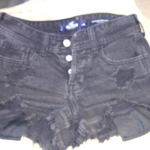 Hollister black shorts - size 25